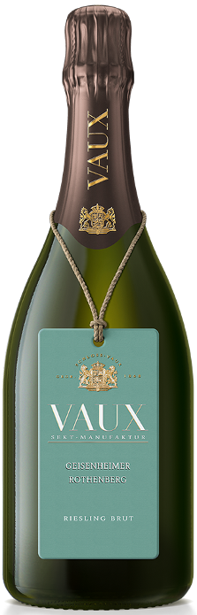 Sekthaus Schloss Vaux 2018 Geisenheimer Rothenberg Riesling Sekt brut