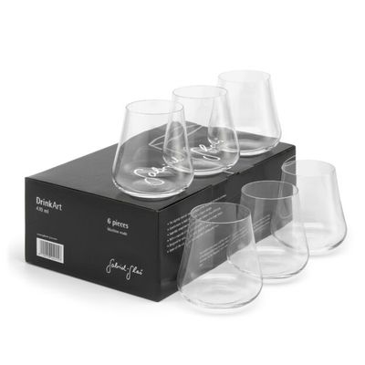 Gabriel Glas DrinkArt Glas 6er Set Geschenkbox