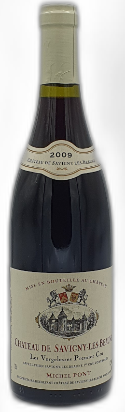 Michel Pont Chateau de Savigny les Beaune 2009 Savigny Les Beaune Les Vergelesses Premier Cru