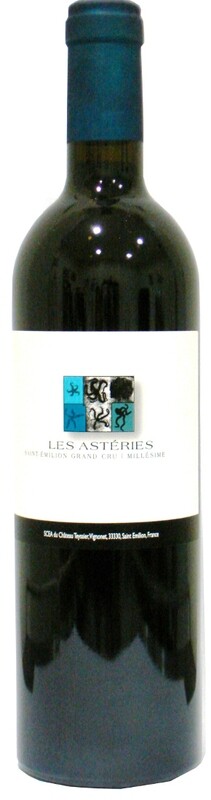 Chateau Les Asteries 2015 Grand Cru Saint Emilion Chateau Les Asteries 2015 Grand Cru Saint Emilion