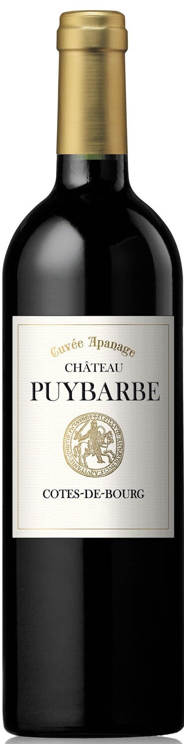 Chateau Puybarbe Cuvee Apanage 2015 Cotes de Bourg