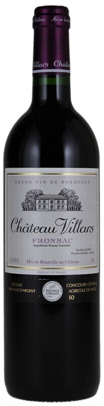 Chateau Villars 2005 Fronsac Chateau Villars 2005 Fronsac