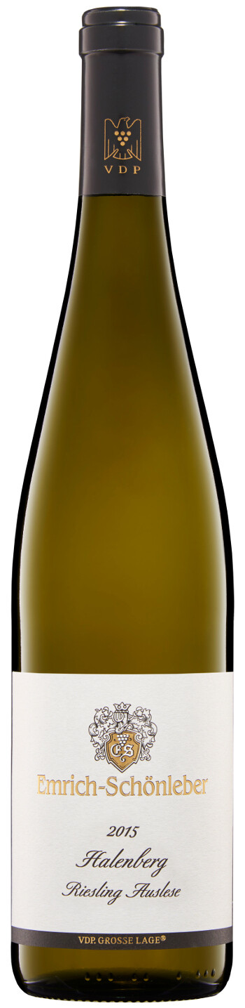 Emrich-Schönleber 2015 Halenberg Riesling Auslese Große Lage edelsüß Weinflasche