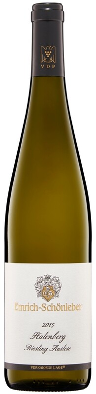 Emrich-Schönleber 2015 Halenberg Riesling Auslese Große Lage edelsüß Emrich-Schönleber 2015 Halenberg Riesling Auslese Große Lage edelsüß Weinflasche