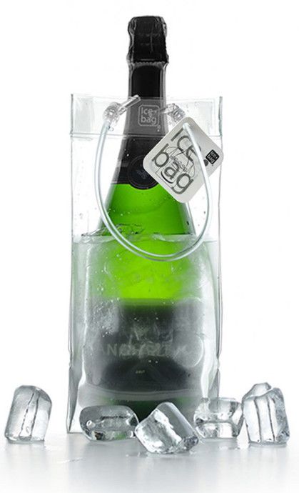 Ice Bag Flaschenkühler für Wein und Sekt oder Champagner