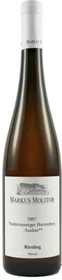 Markus Molitor 2010 Niedermenniger Herrenberg Riesling Auslese** trocken Weinflasche