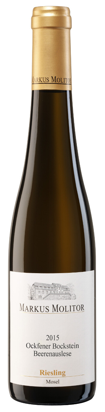 Markus Molitor 2015 Ockfener Bockstein Riesling Beerenauslese Weinflasche