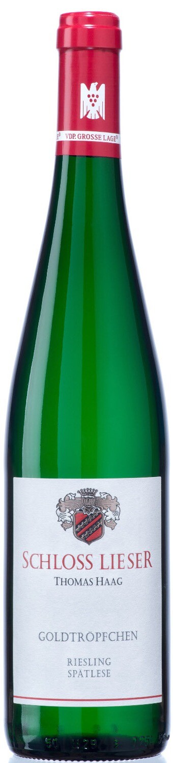Schloss Lieser 2016 Goldtröpchen Riesling Spätlese feinfruchtig Große Lage