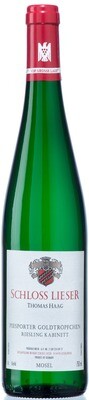 Schloss Lieser 2016 Piesporter Goldtröpfchen Riesling Kabinett feinfruchtig Große Lage Schloss Lieser 2016 Piesporter Goldtröpfchen Riesling Kabinett feinfruchtig Große Lage