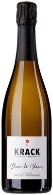 Sekthaus Krack 2019 Blanc de Blancs brut nature Sekt Sekthaus Krack 2019 Blanc de Blancs brut nature Sektflasche