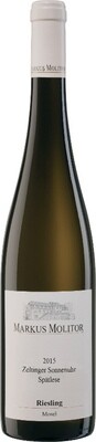 Markus Molitor 2014 Zeltinger Sonnenuhr Riesling Spätlese trocken Weinflasche