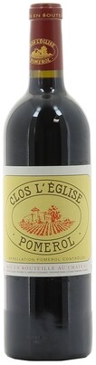 Chateau Clos L Eglise 2022 Pomerol Chateau Clos L Eglise 2022 Pomerol Weinflasche