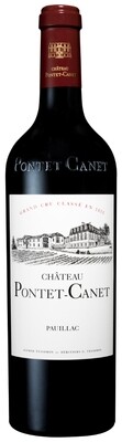Chateau Pontet Canet 2022 Pauillac Weinflasche