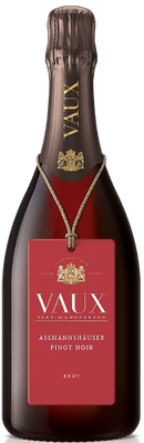 Schloss Vaux 2017 Assmannshäuser Pinot Noir Sekt brut Flasche