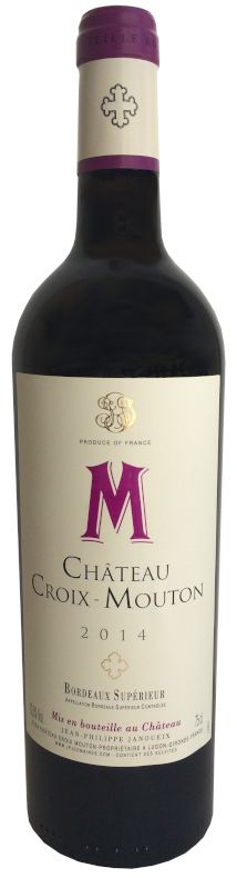 Chateau Croix Mouton 2014 Bordeaux Superieur Weinflasche