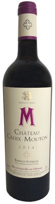 Chateau Croix Mouton 2014 Bordeaux Superieur Weinflasche
