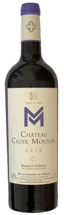 Chateau Croix Mouton 2018 Bordeaux Superieur Weinflasche