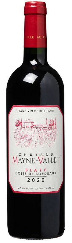 Chateau Mayne-Vallet 2020 Blaye Cotes de Bordeaux