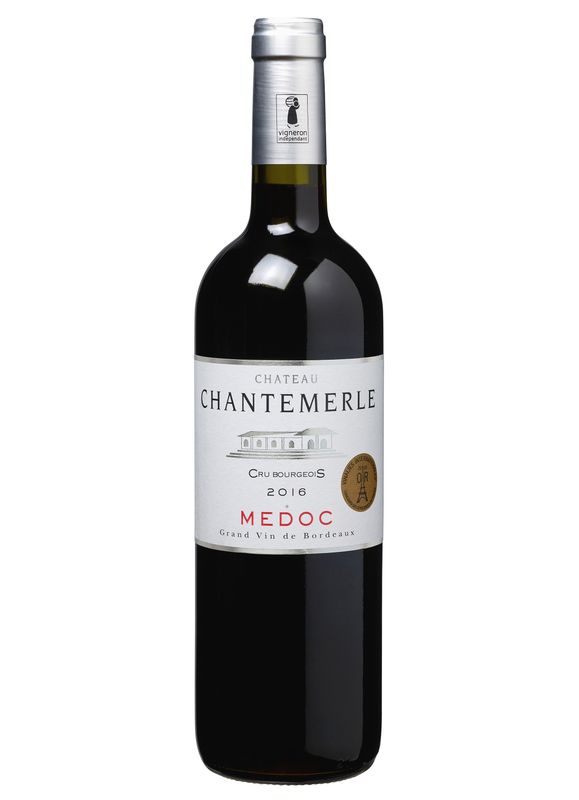 Chateau Chantemerle 2016 Medoc Chateau Chantemerle 2016 Medoc Weinflasche