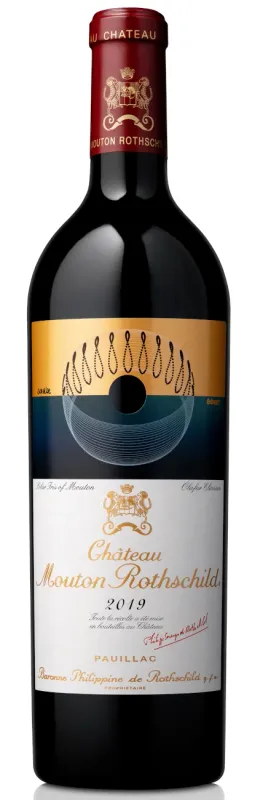 Chateau Mouton Rothschild 2019 Pauillac Chateau Mouton Rothschild 2019 Pauillac Weinflasche