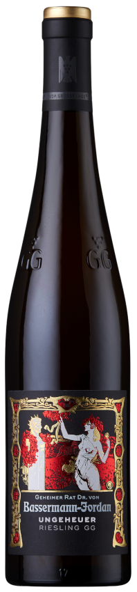 Bassermann Jordan 2012 Ungeheuer GG Riesling Weinflasche