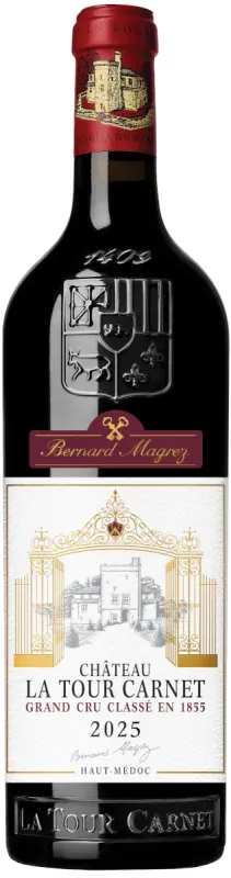 Chateau La Tour Carnet 2025 Haut Medoc Chateau La Tour Carnet 2025 Haut Medoc Weinflasche