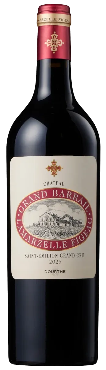 Chateau Grand Barrail Lamarzelle Figeac 2025 Weinflasche