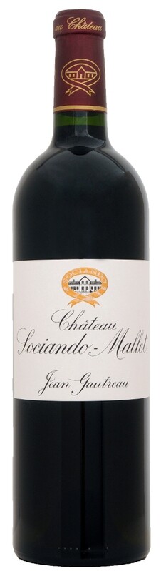 Chateau Sociando Mallet 2025 Haut Medoc Weinflasche
