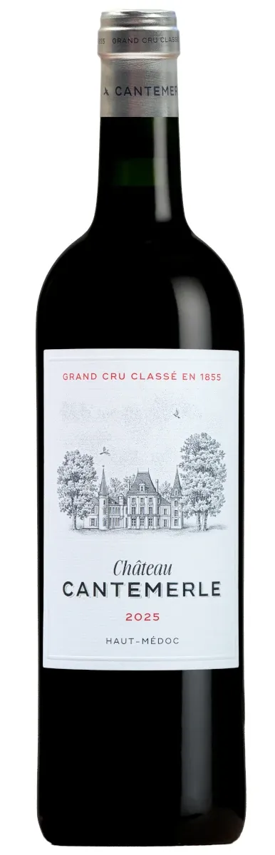 Chateau Cantemerle 2025 Haut Medoc Weinflasche