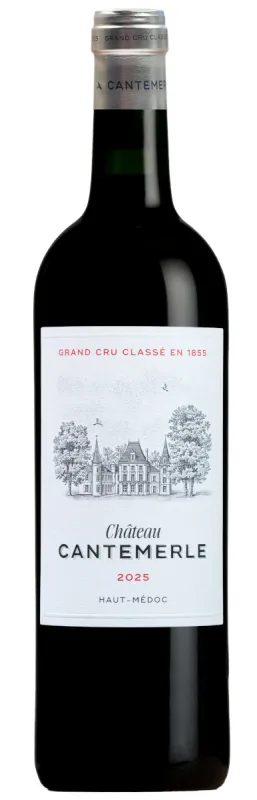 Chateau Cantemerle 2025 Haut Medoc Weinflasche