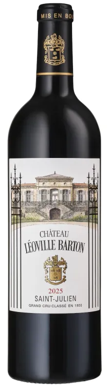 Chateau Leoville Barton 2025 Saint Julien Weinflasche