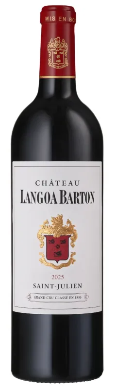 Chateau Langoa Barton 2025 Saint Julien Weinflasche