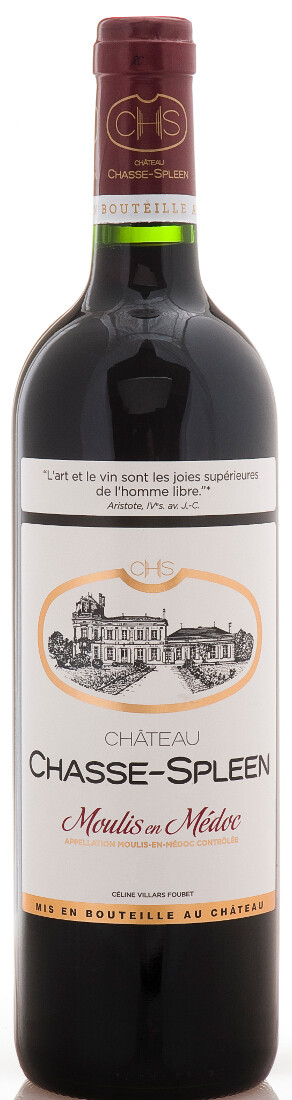 Chateau Chasse Spleen 2025 Moulis Weinflasche