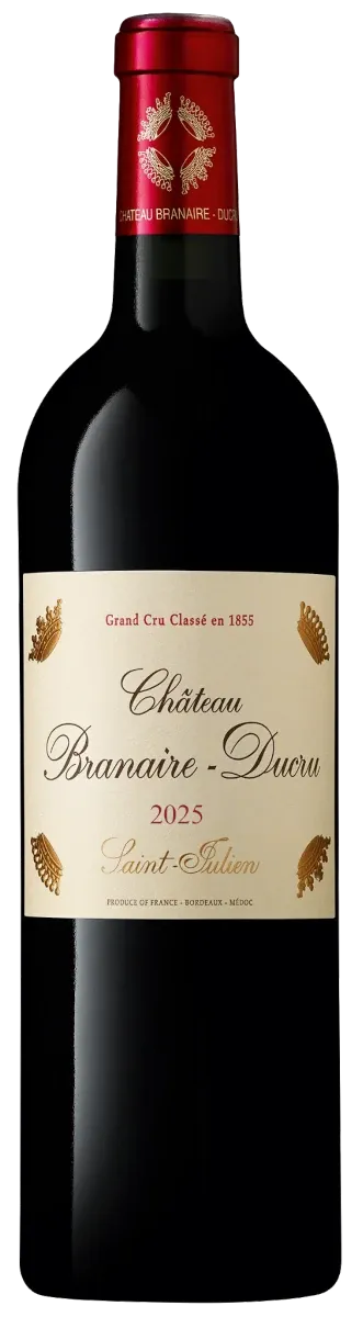 Chateau Branaire Ducru 2025 Saint Julien Weinflasche