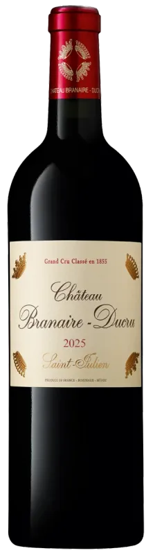 Chateau Branaire Ducru 2025 Saint Julien Weinflasche