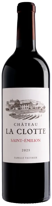 Chateau La Clotte 2025 Saint Emilion Weinflasche