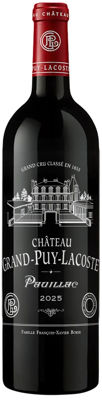 Chateau Grand Puy Lacoste 2025 Pauillac Weinflasche
