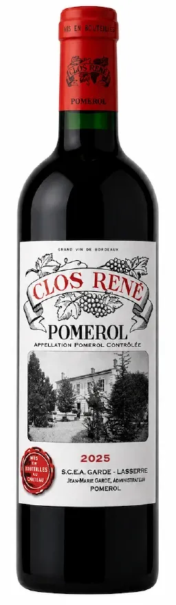 Chateau Clos Rene 2025 Pomerol Weinflasche