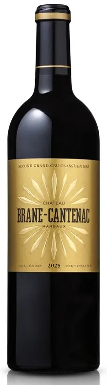 Chateau Brane Cantenac 2025 Margaux Chateau Brane Cantenac 2025 Margaux Weinflasche