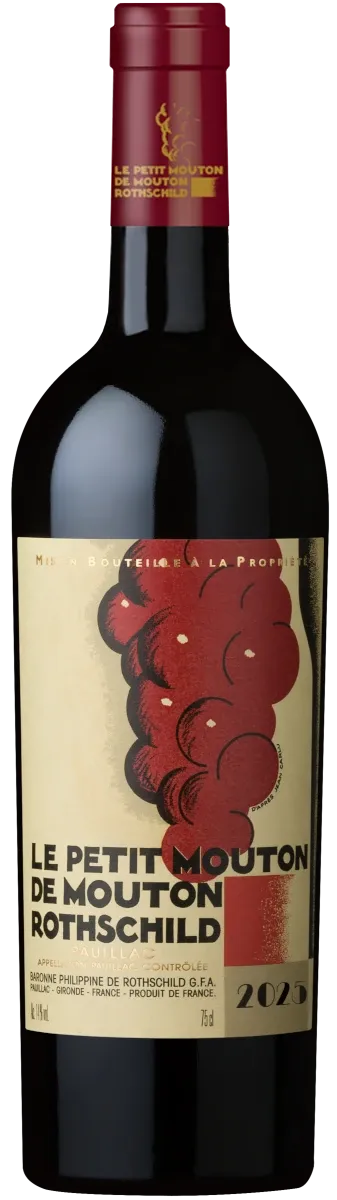 Le Petit Mouton de Mouton Rothschild 2025 Weinflasche