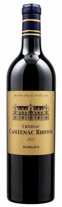 Chateau Cantenac Brown 2025 Margaux Weinflasche