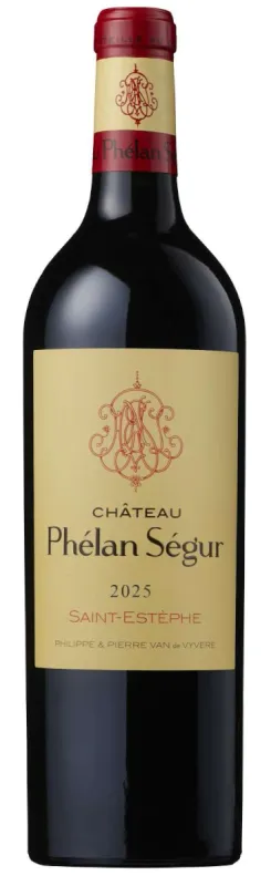 Chateau Phelan Segur 2025 Saint Estephe Weinflasche