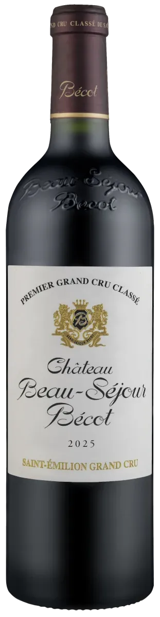 Chateau Beau Sejour Becot 2025 Saint Emilion Weinflasche