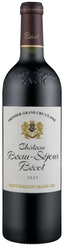 Chateau Beau Sejour Becot 2025 Saint Emilion Weinflasche