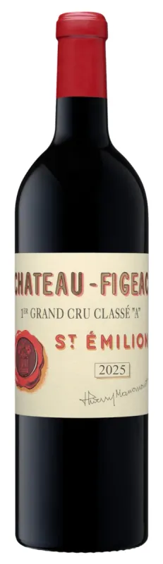 Chateau Figeac 2025 Saint Emilion Chateau Figeac 2025 Saint Emilion Weinflasche