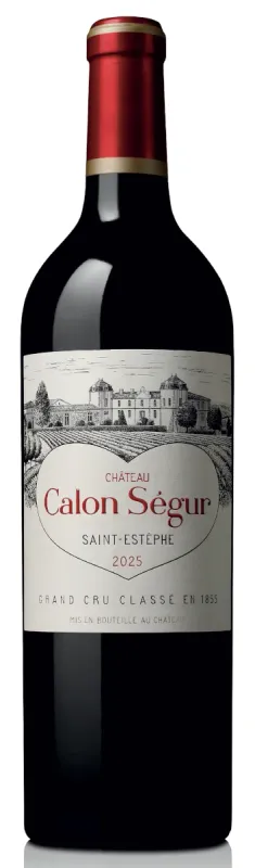 Chateau Calon Segur 2025 Saint Estephe Weinflasche