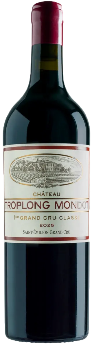 Chateau Troplong Mondot 2025 Saint Emilion Weinflasche