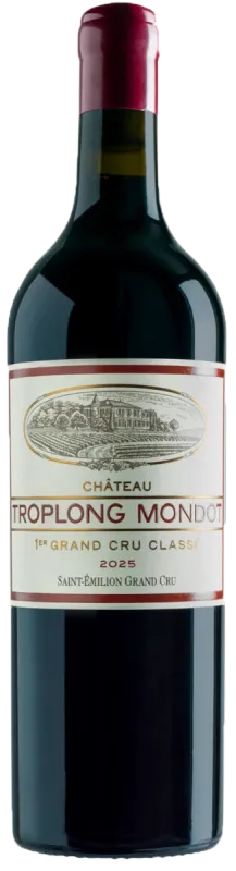 Chateau Troplong Mondot 2025 Saint Emilion Weinflasche