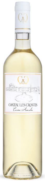 Chateau Les Crostes 2025 Blanc Cuvee Amalia Weinflasche