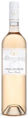 Chateau Les Crostes 2025 Rosé Cuvee Amalia Weinflasche
